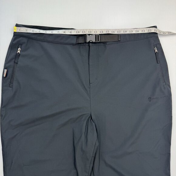 Free Country Men’s 3XLT Black Softshell Ski Pants Snow Water Resistant Snowboard - Picture 9 of 11